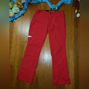 Skechers Red Scrub Pants